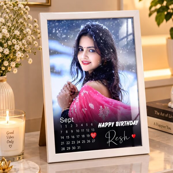 Fully Customized Photo Frame for Every Occasion | Personalized Photo, Name, Date & Message