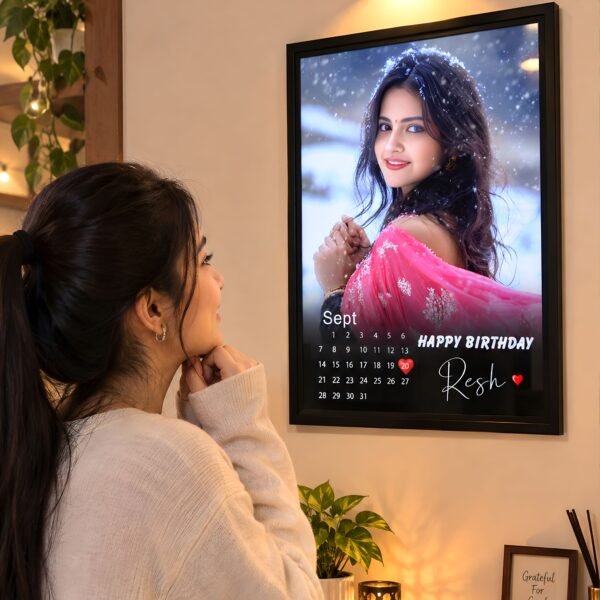 Fully Customized Photo Frame for Every Occasion | Personalized Photo, Name, Date & Message