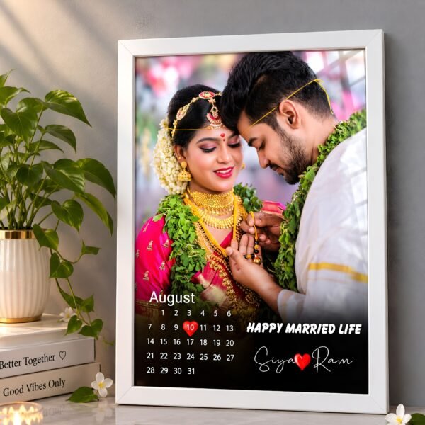 Fully Customized Photo Frame for Every Occasion | Personalized Photo, Name, Date & Message