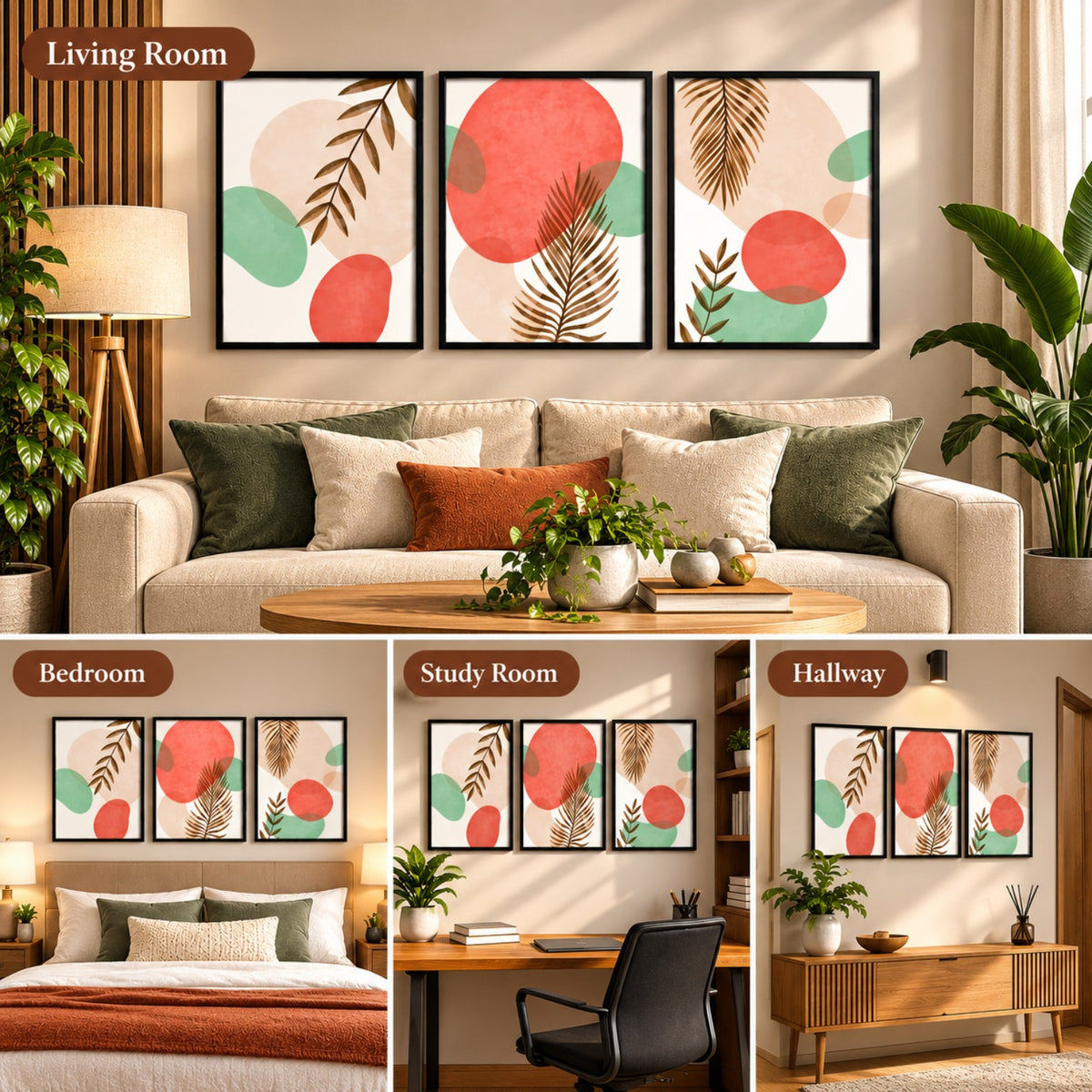 Botanical Harmony frame colour options