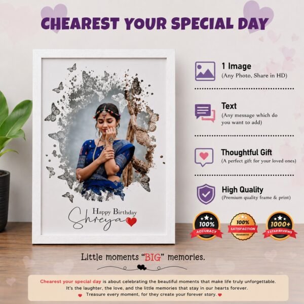 Special Birthday/Anniversary Photo Frame