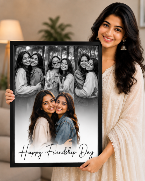 Personalized Birthday Photo Collage Frame for Her | Birthday Gift for Sister, Daughter, Wife, Friend & Loved Ones