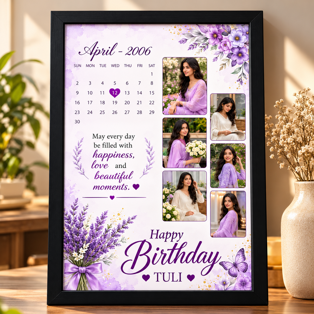 Birthday Gifts Photo Frame 05