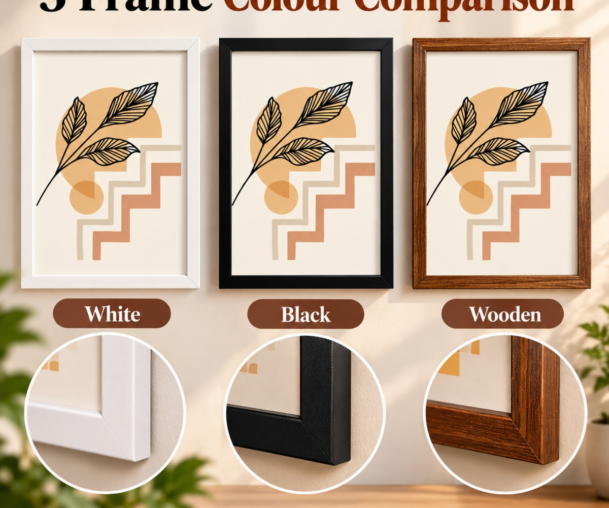 Botanical Harmony frame and molding detail