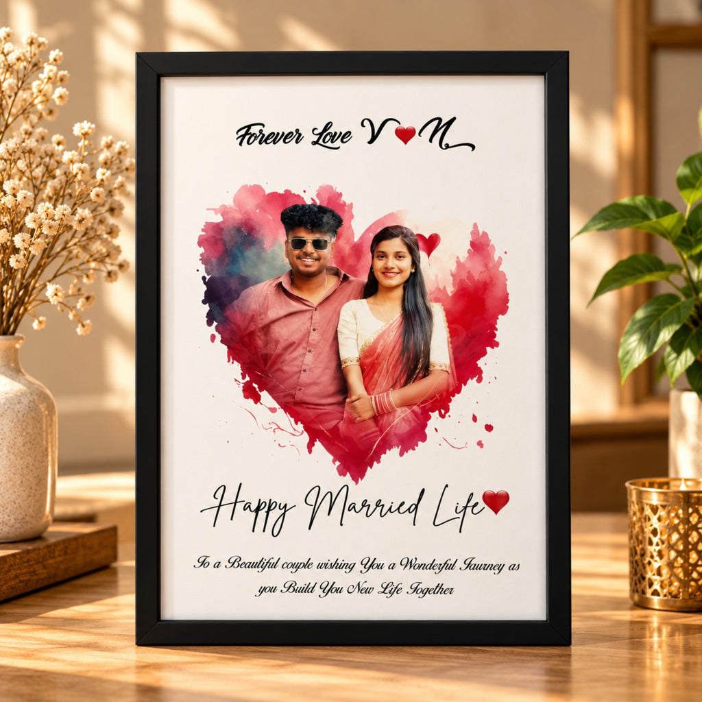 Forever Love Couple Frame