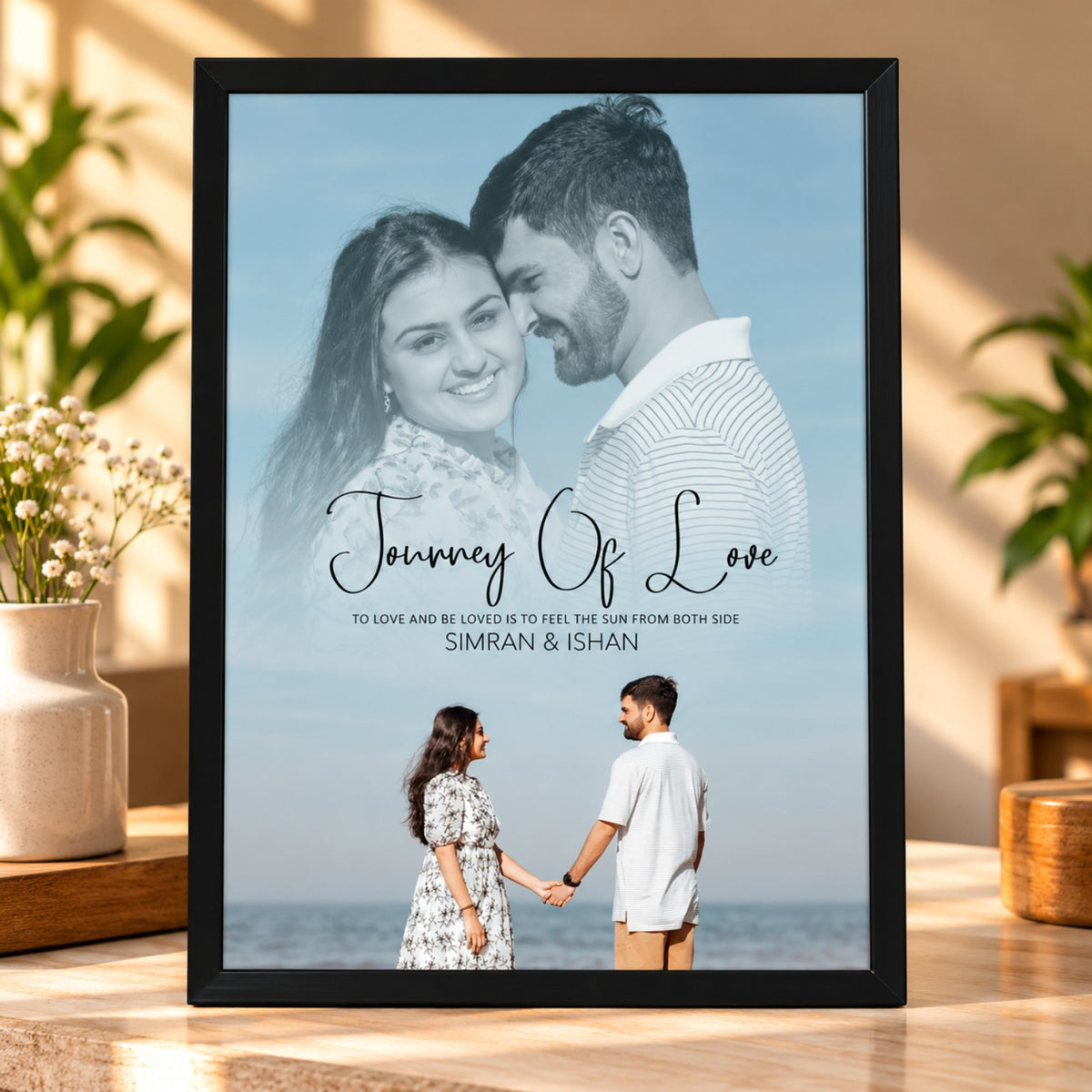 Journey of Love Couple Frame