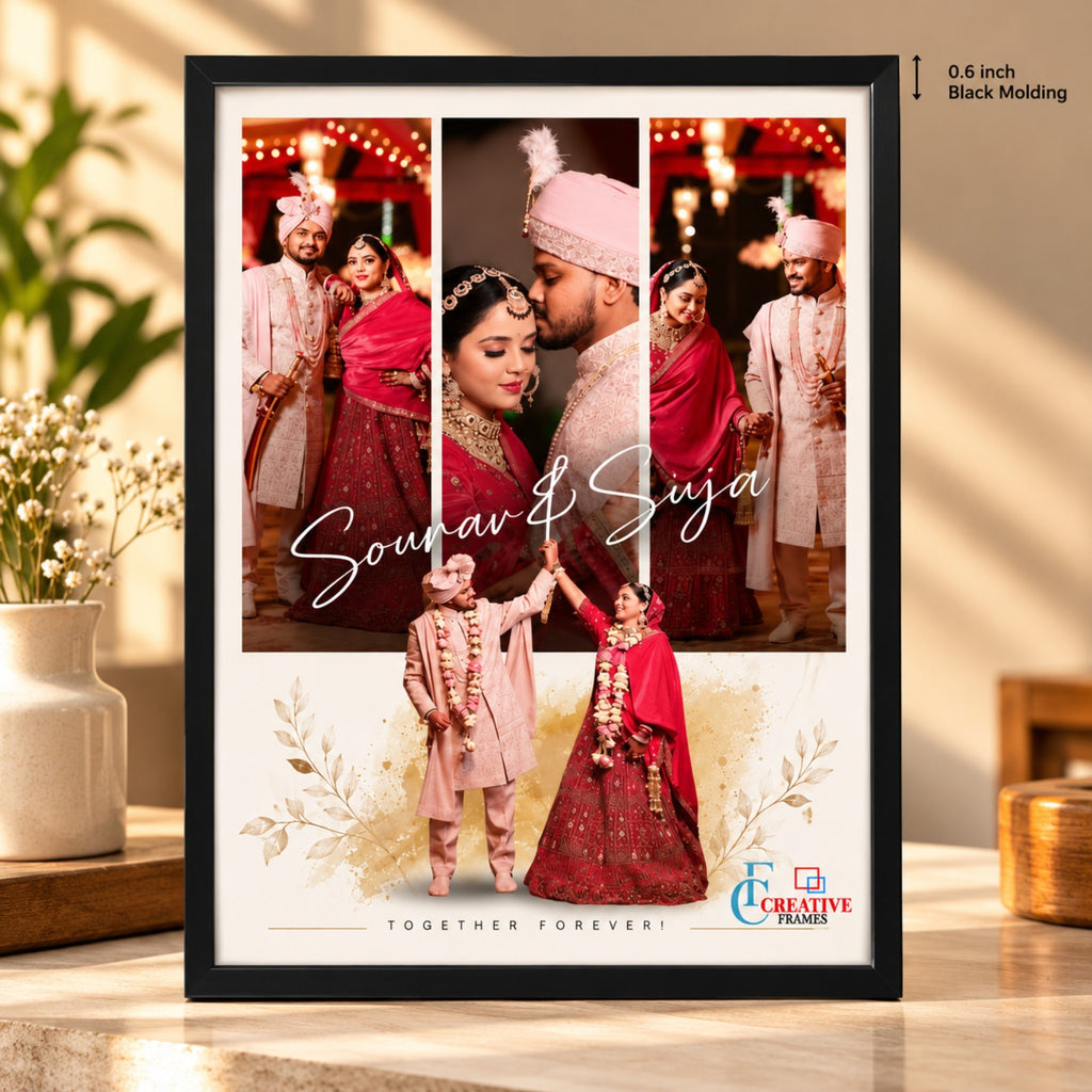 Personalized Wedding Memories Frame